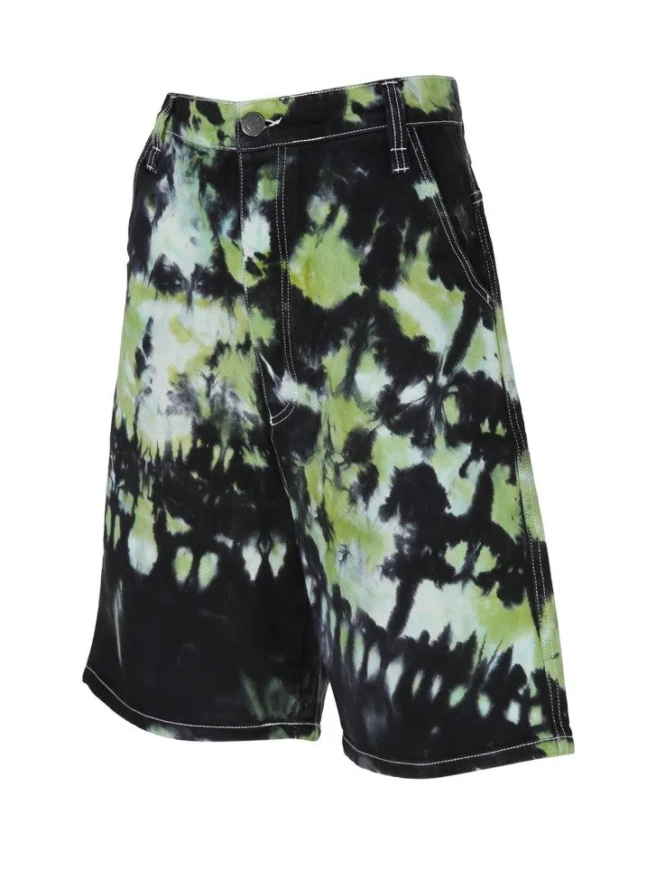 Tie-Dyed Bermuda Shorts