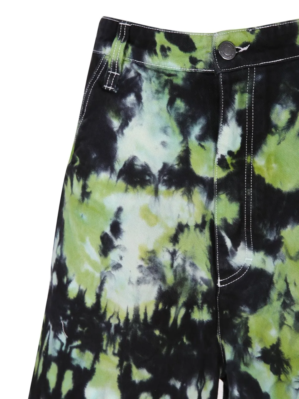 Tie-Dyed Bermuda Shorts