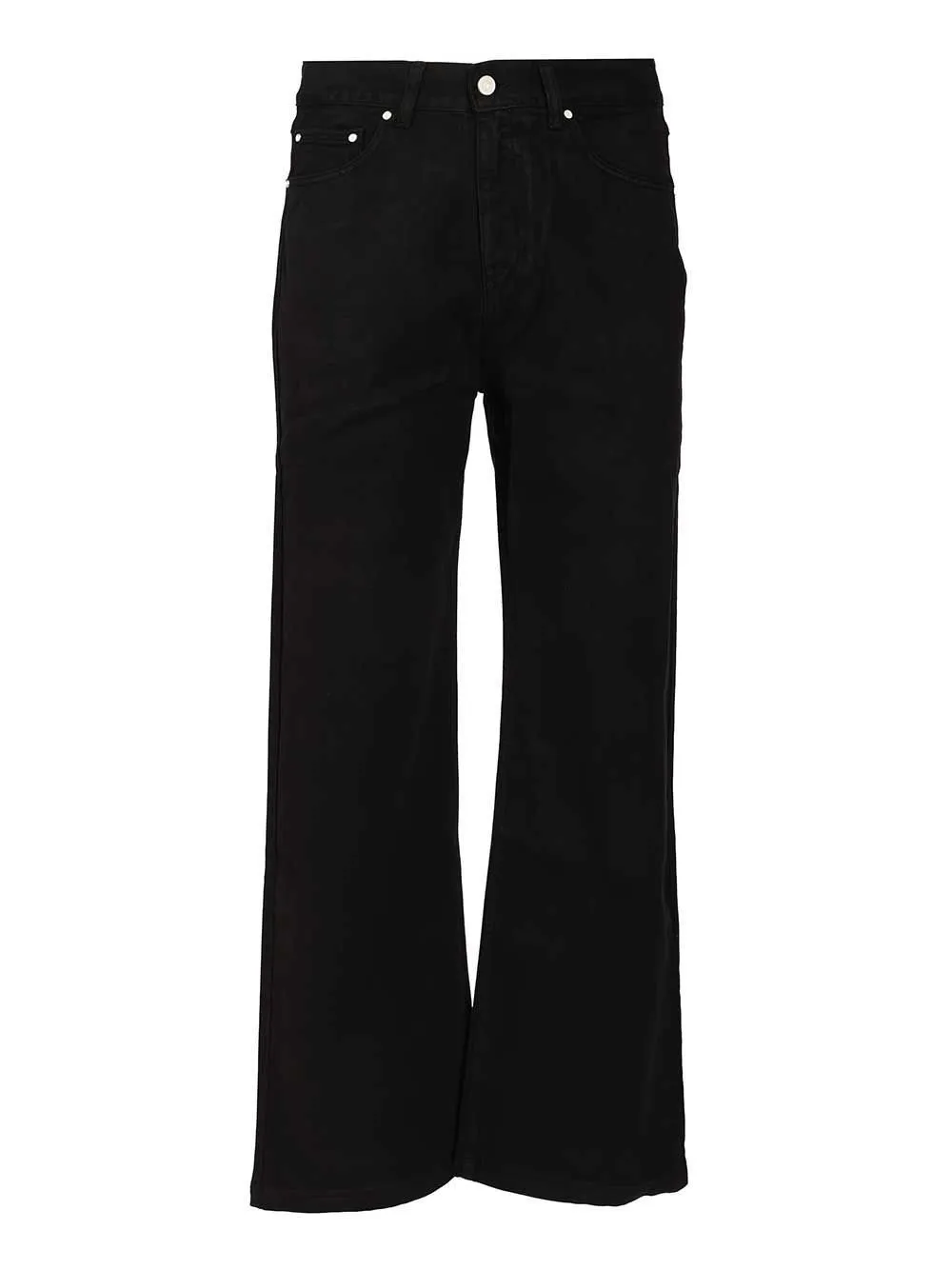 Embroidered Tapered Jeans