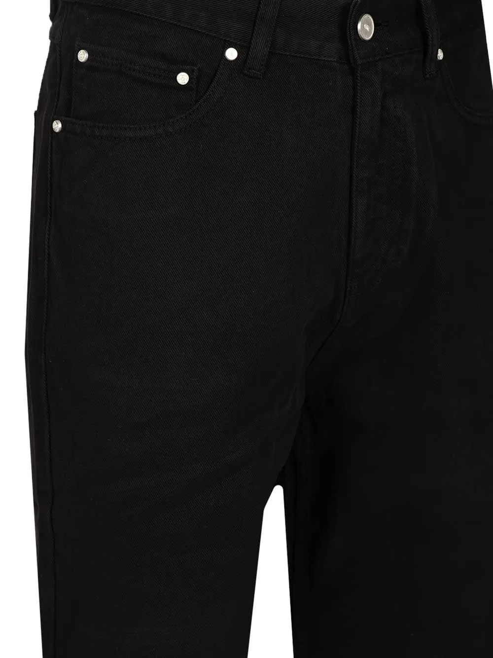 Embroidered Tapered Jeans