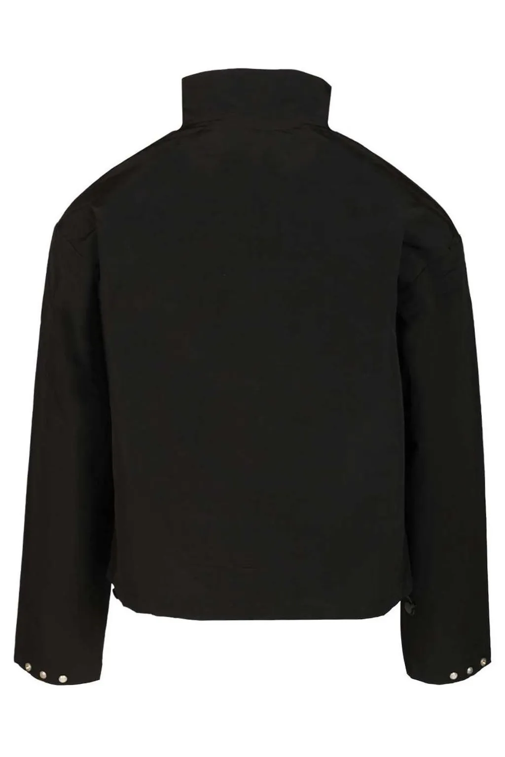 High-Collar Nylon Jacket