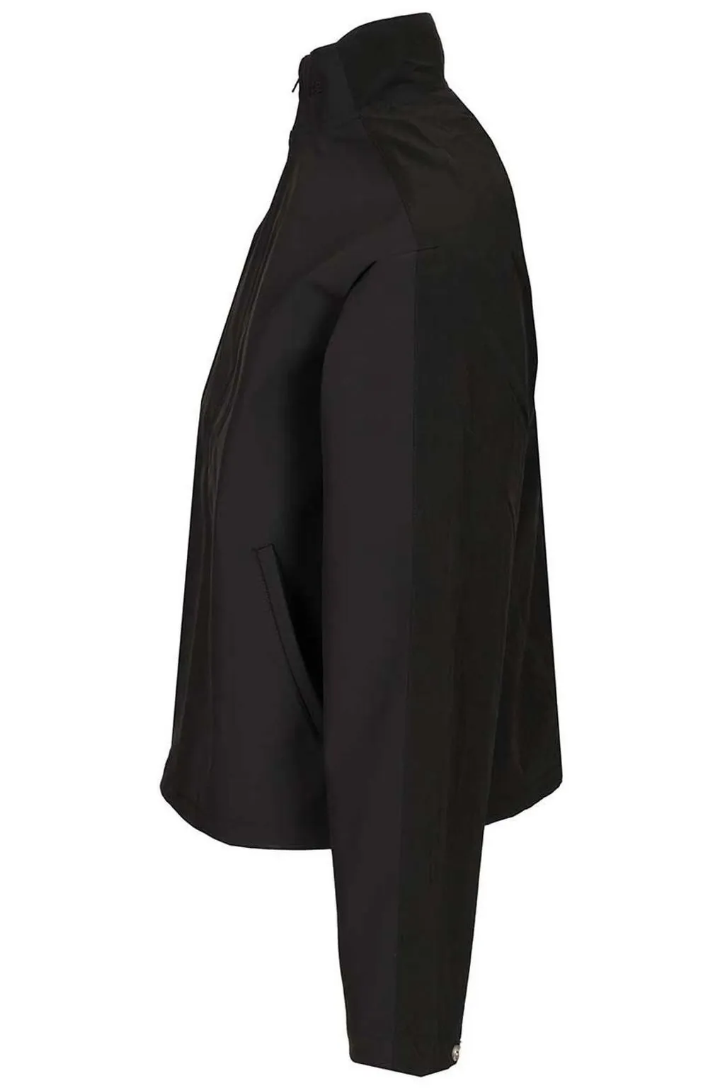 High-Collar Nylon Jacket