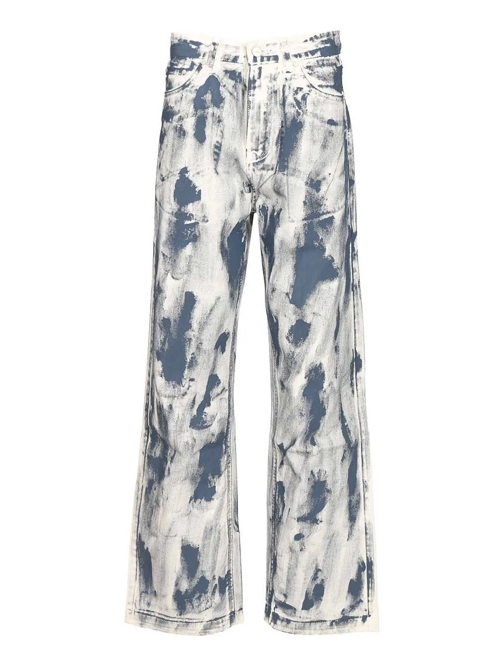 Painted Denim Jeans