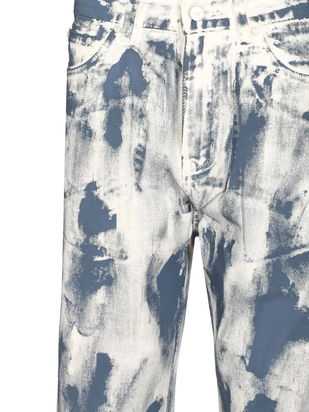 Painted Denim Jeans
