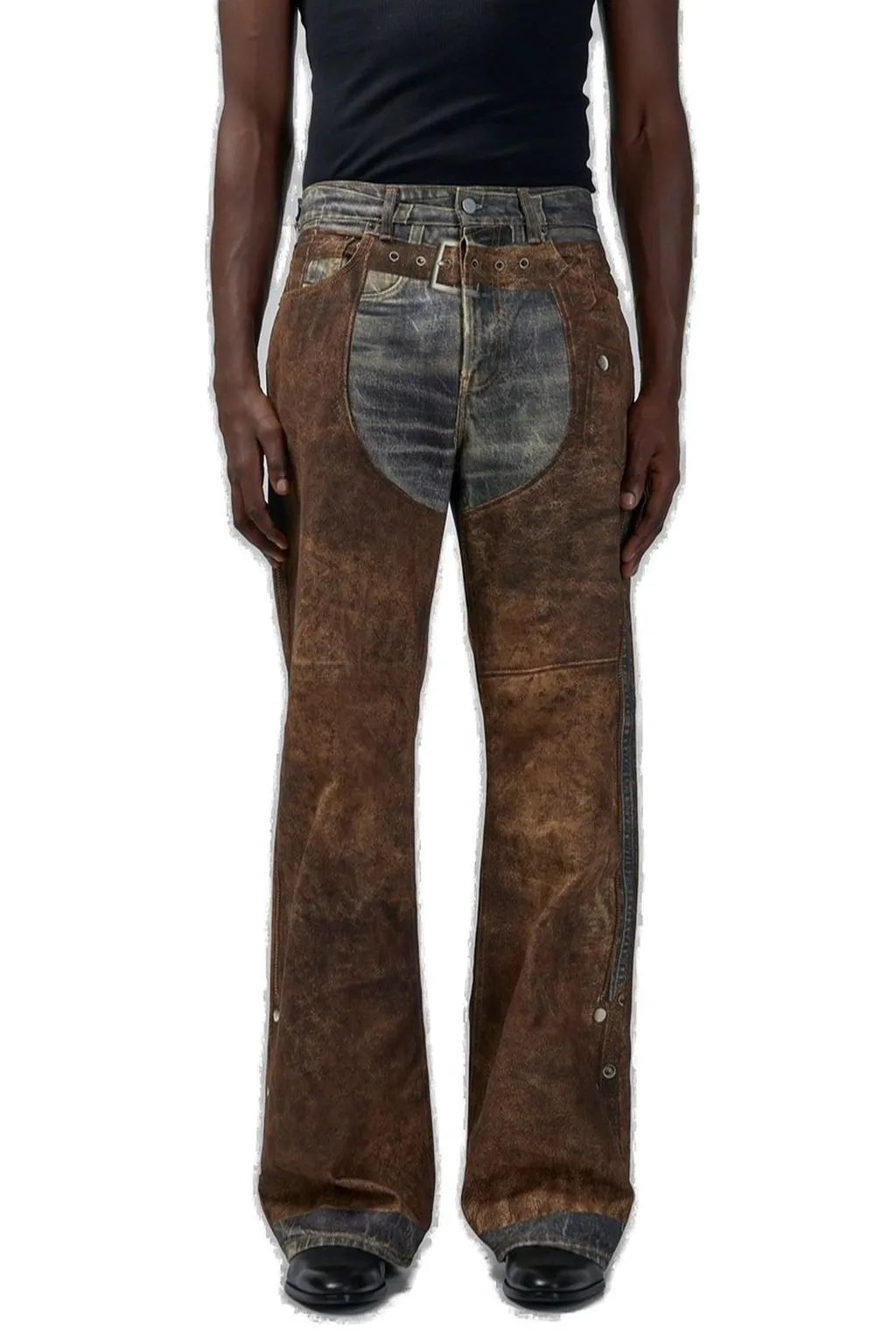 Printed Regular Fit Jeans