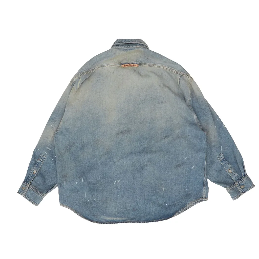 Distressed Denim Shirt