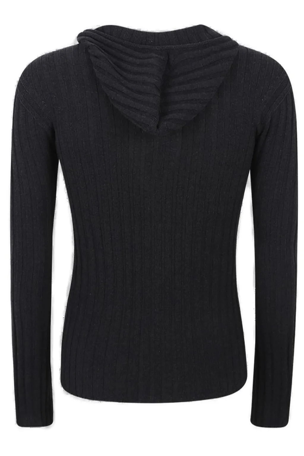 Zip-Up Hooded Cardigan