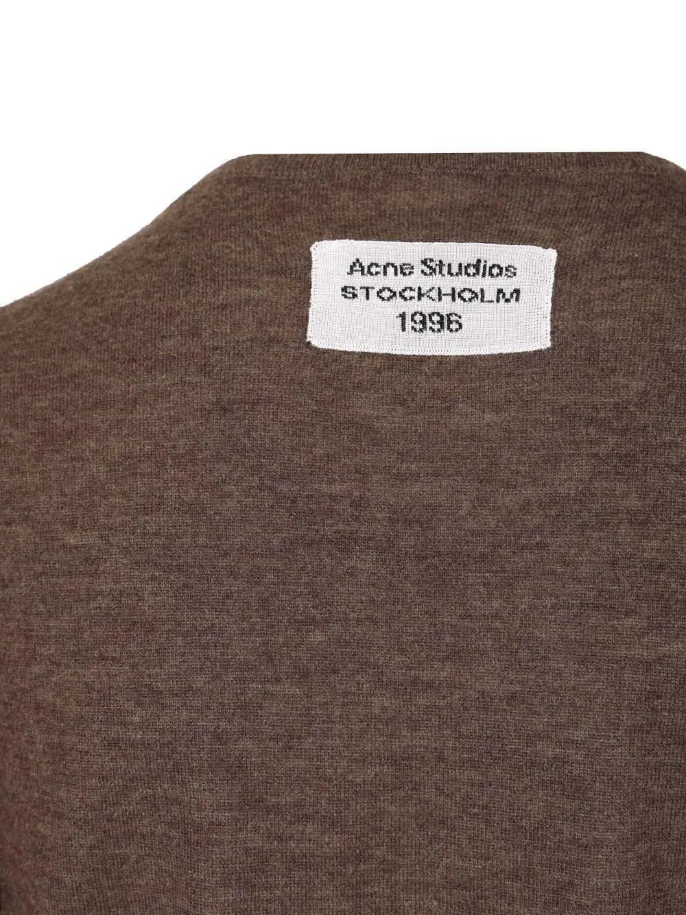 Logo Patch Crewneck Jumper