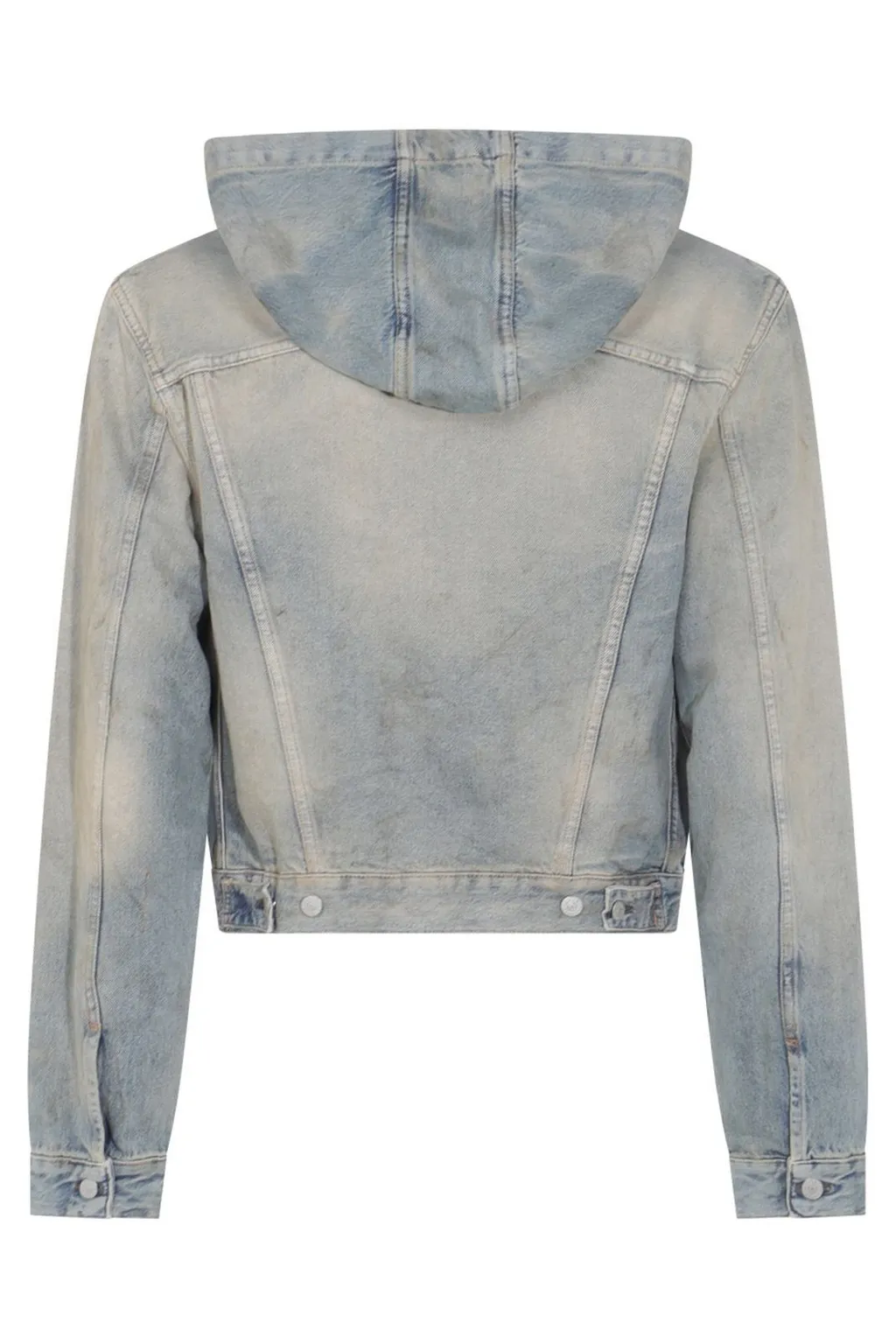 Hooded Denim Jacket