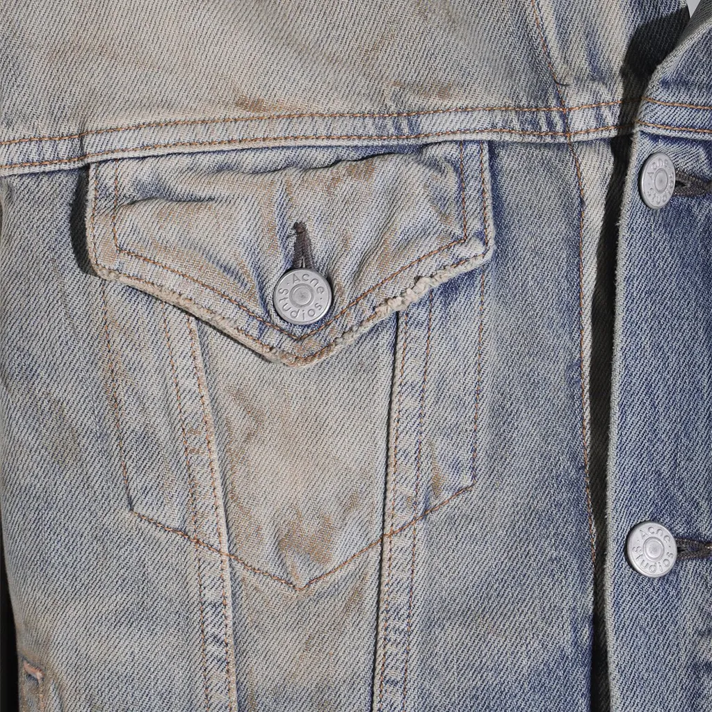 Hooded Denim Jacket