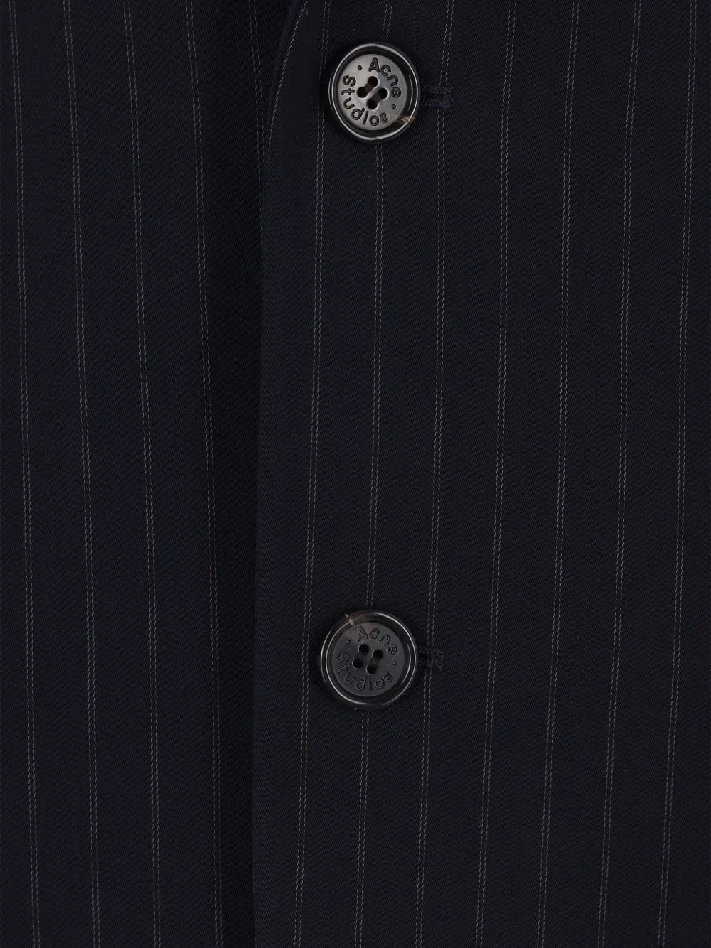 Single-Breasted Striped Blazer