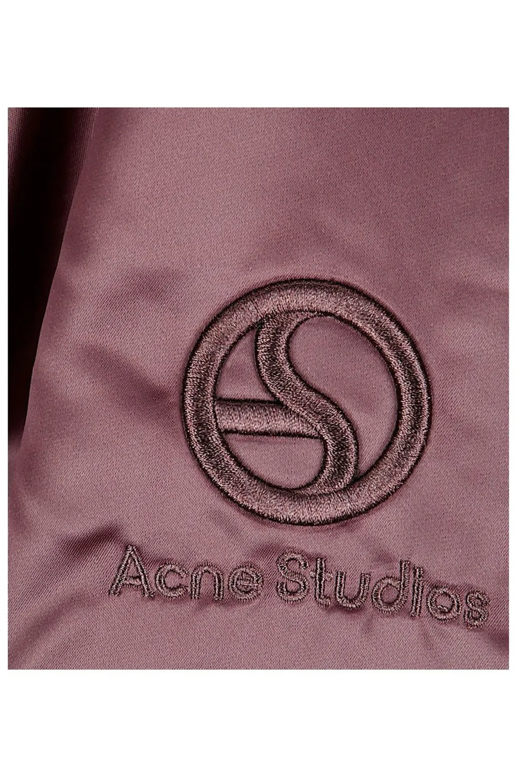 Logo Embroidered Zipped Bomber Jacket