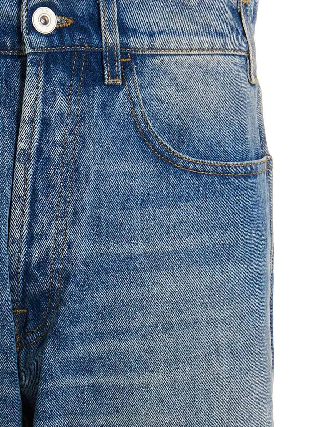 Graphic Print Jeans