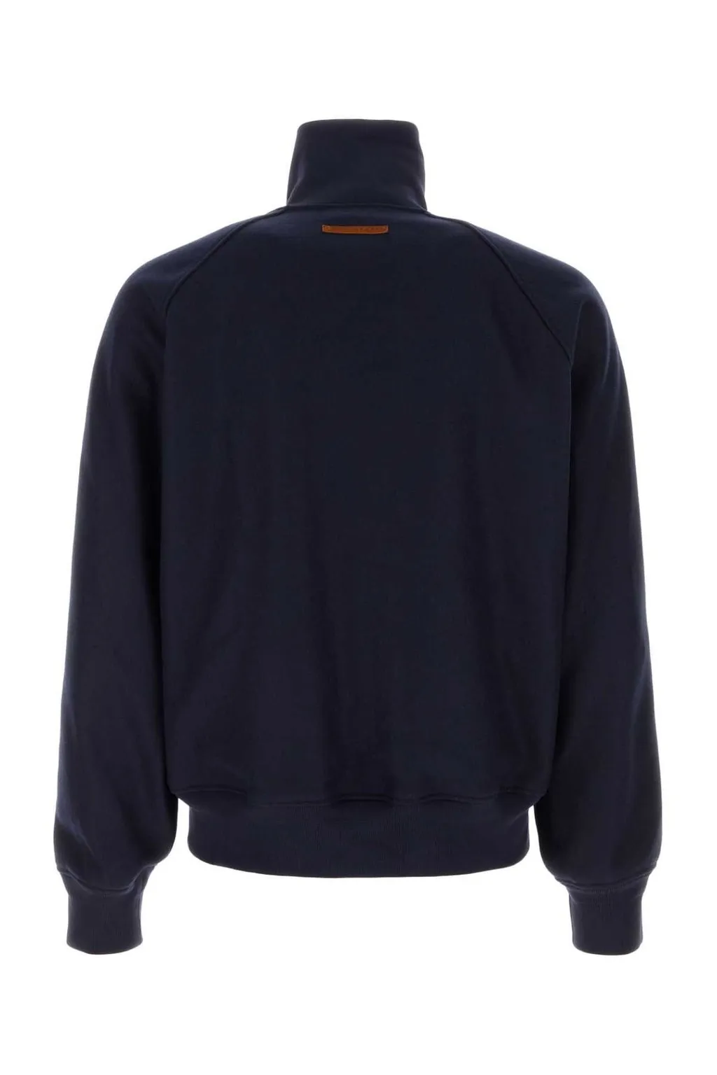 Side Band Zip-Up Sweater