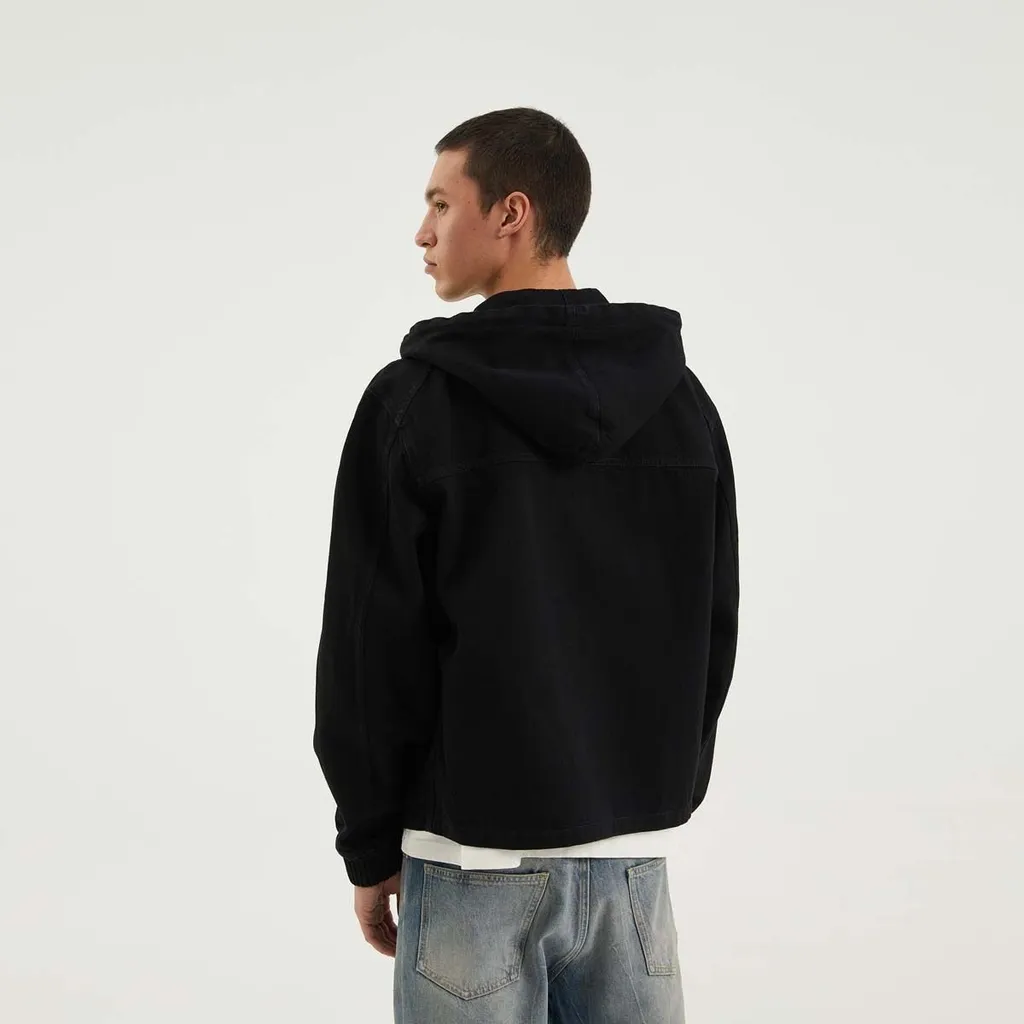 Hooded Zip-Up Jacket