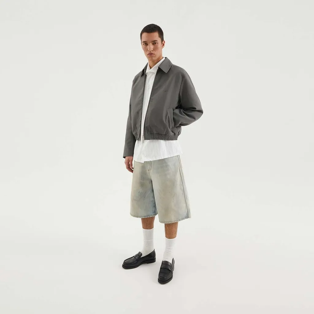 Zip-Up Bomber Jacket