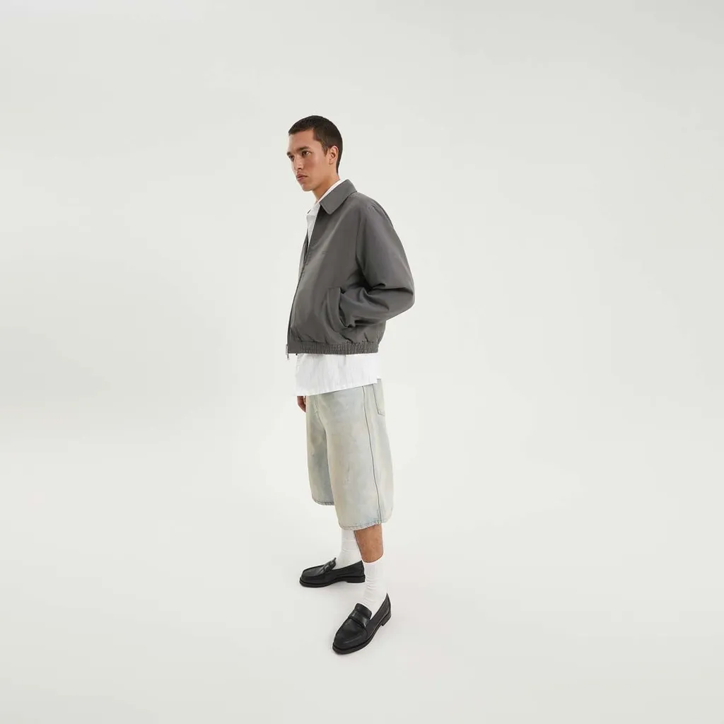 Zip-Up Bomber Jacket