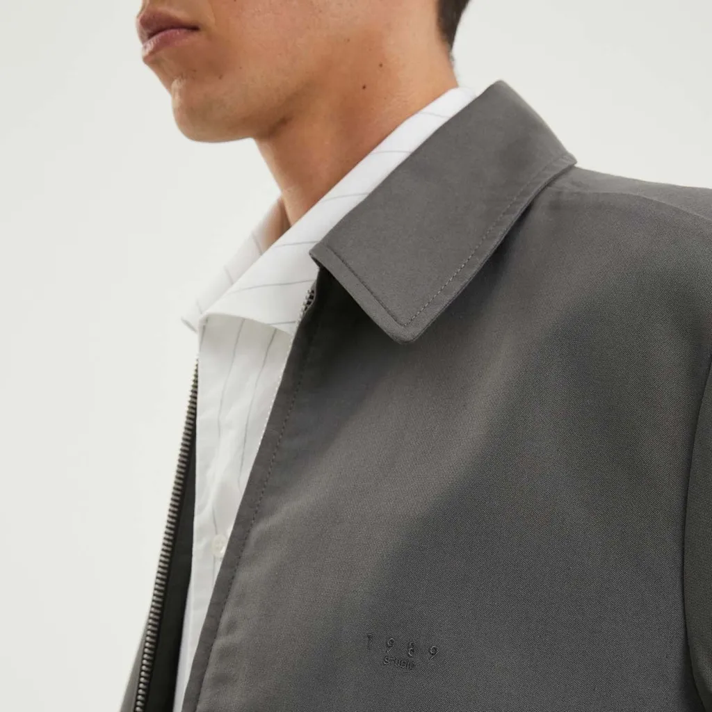Zip-Up Bomber Jacket