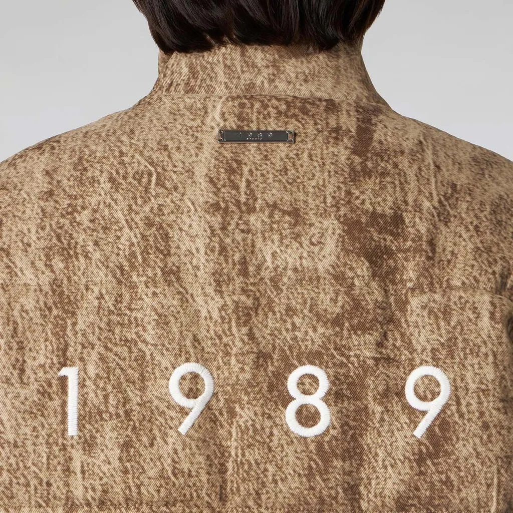 Textured High-Neck Coat