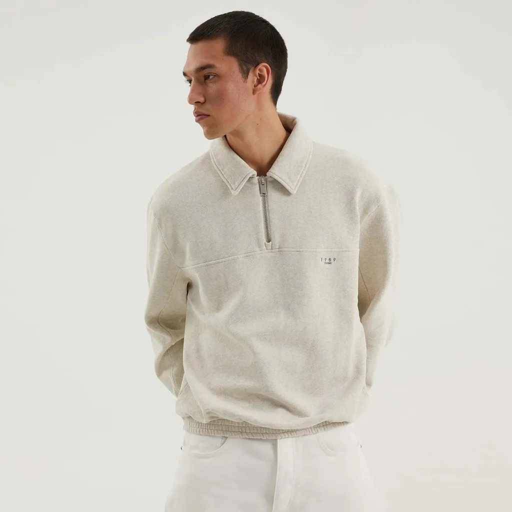 Zip-Collar Knitwear