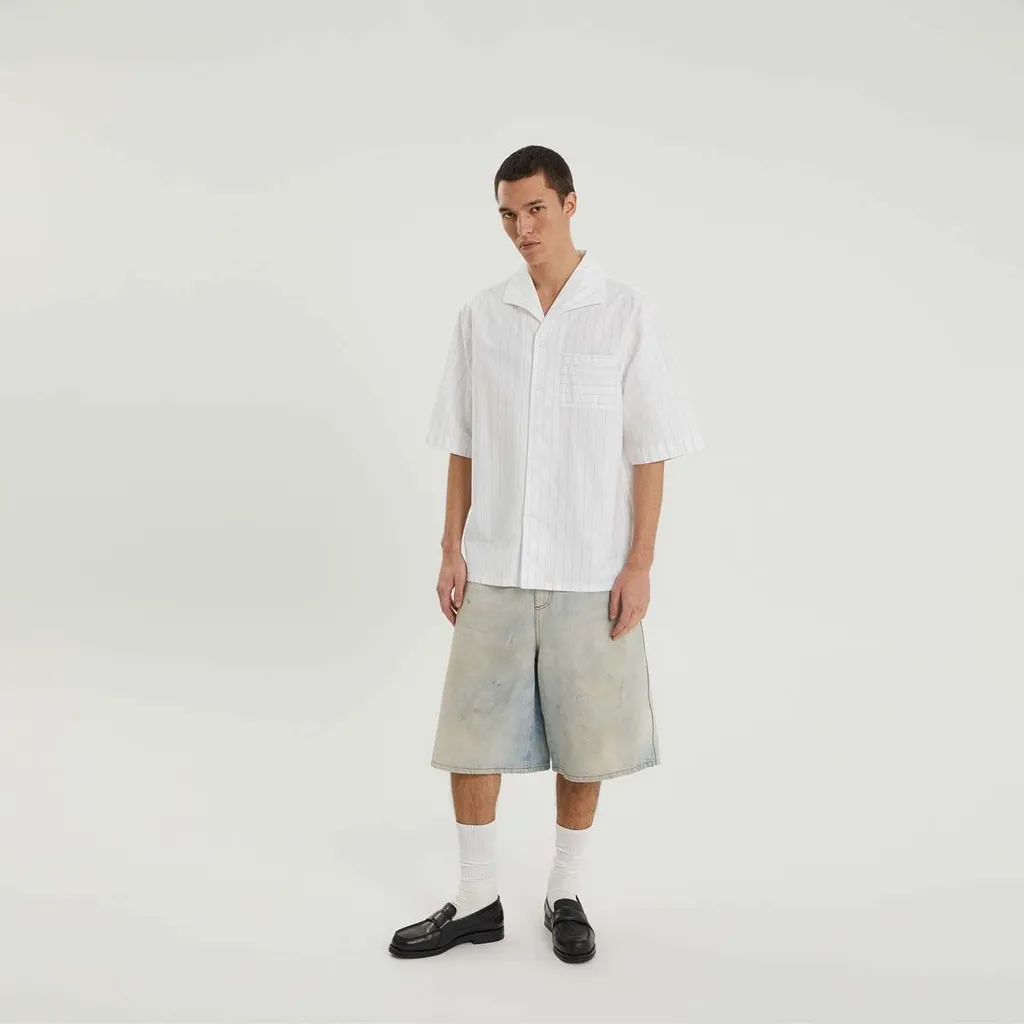 Striped Short-Sleeve Shirt