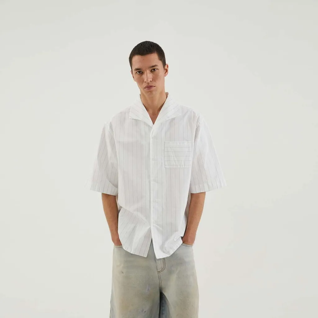 Striped Short-Sleeve Shirt