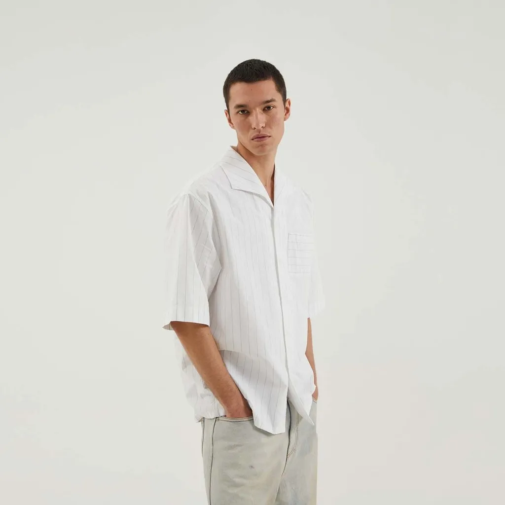 Striped Short-Sleeve Shirt
