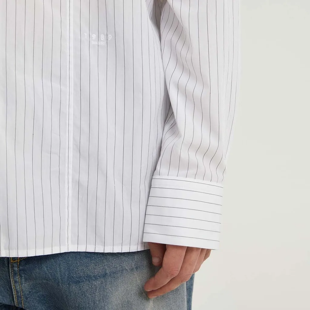 Striped Collar Shirt