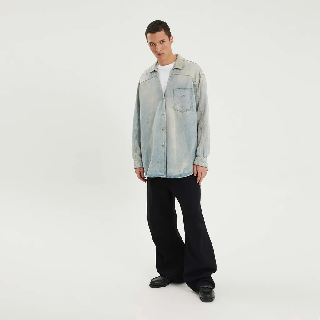 Washed Denim Shirt