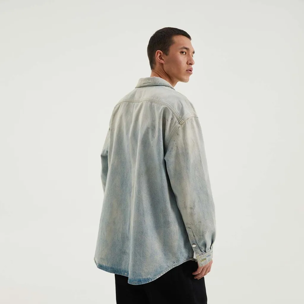Washed Denim Shirt