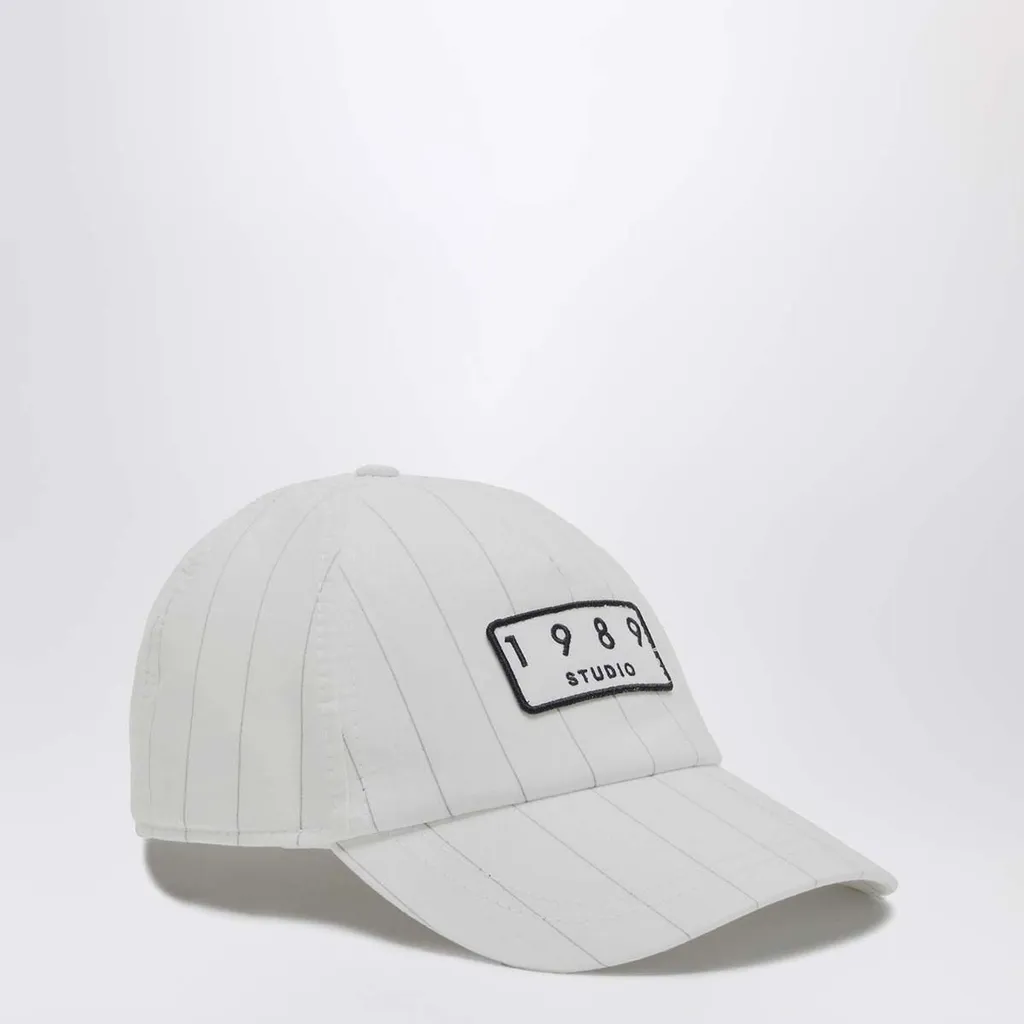 Pinstripe Logo Cap