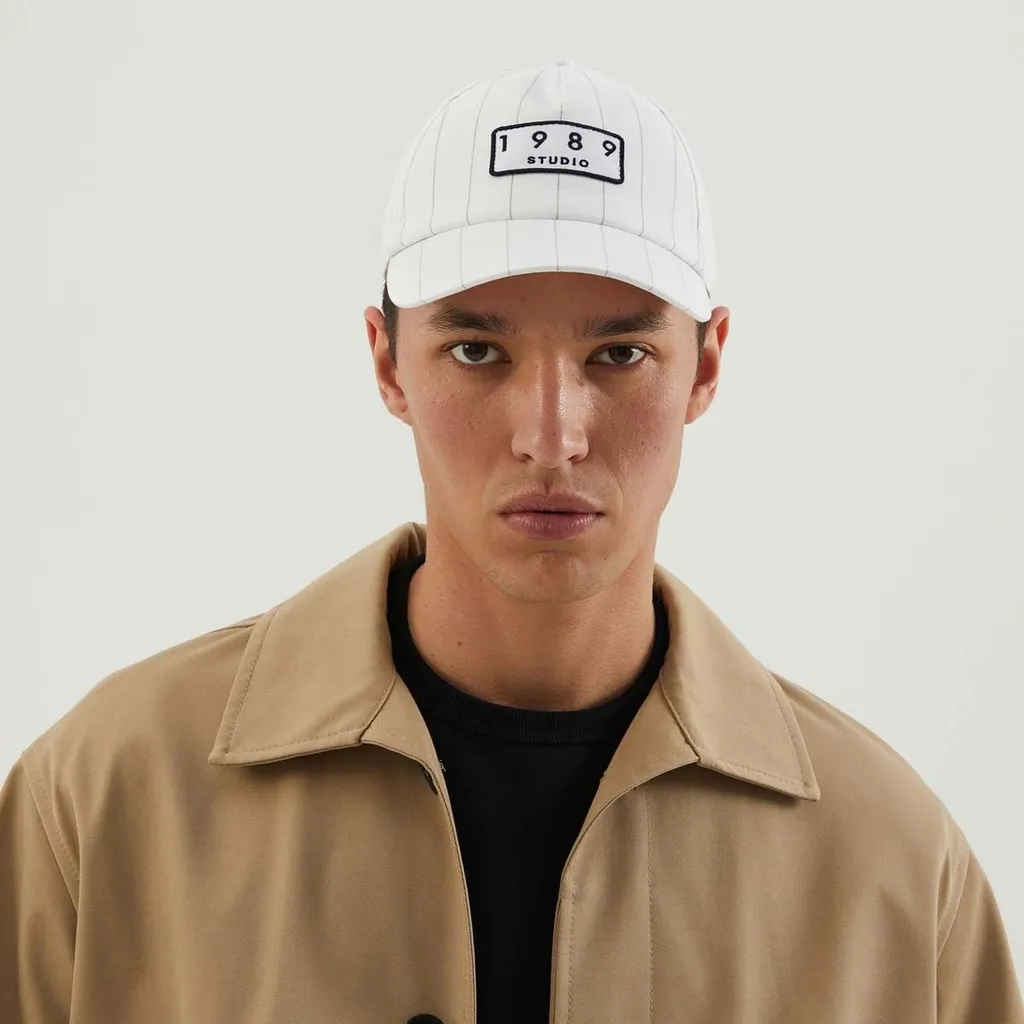Pinstripe Logo Cap