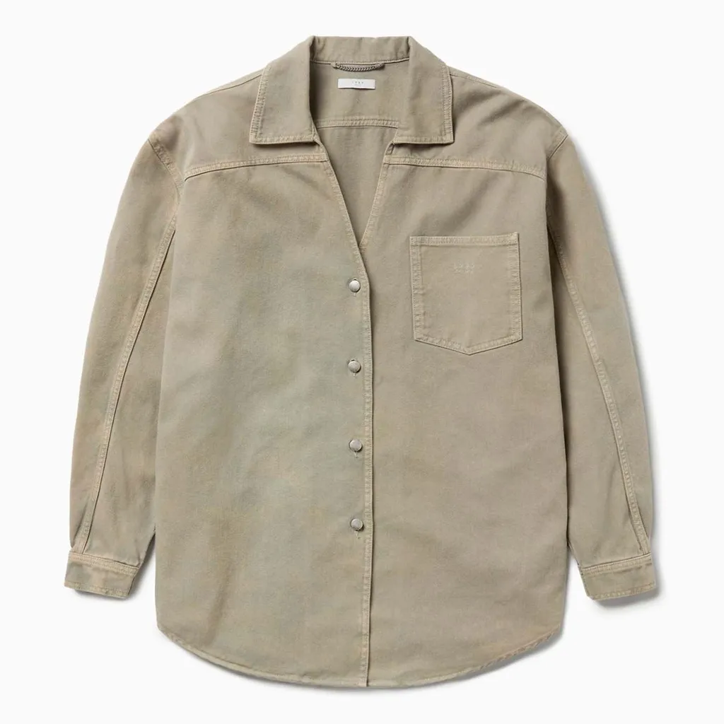 Oversized Button-Up Shirt