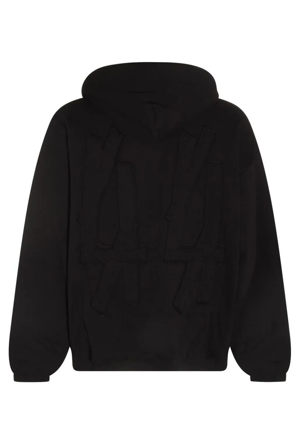 Logo Embroidered Drawstring Hoodie