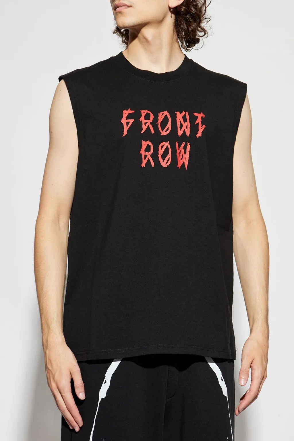 Front Row Printed Crewneck Tank Top