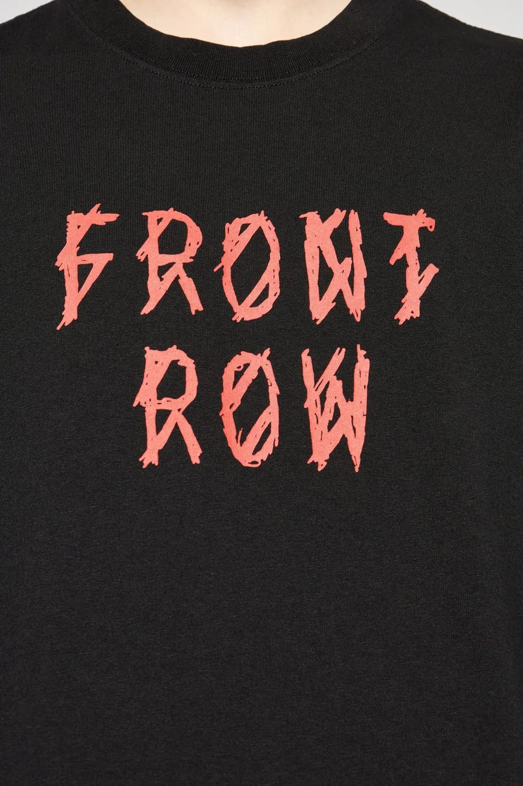 Front Row Printed Crewneck Tank Top