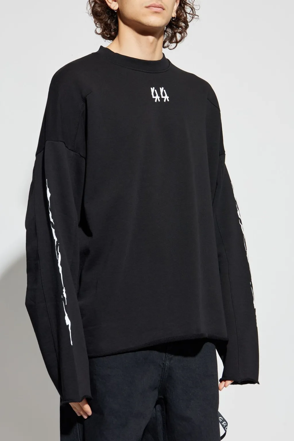 Logo Printed Long-Sleeved T-Shirt