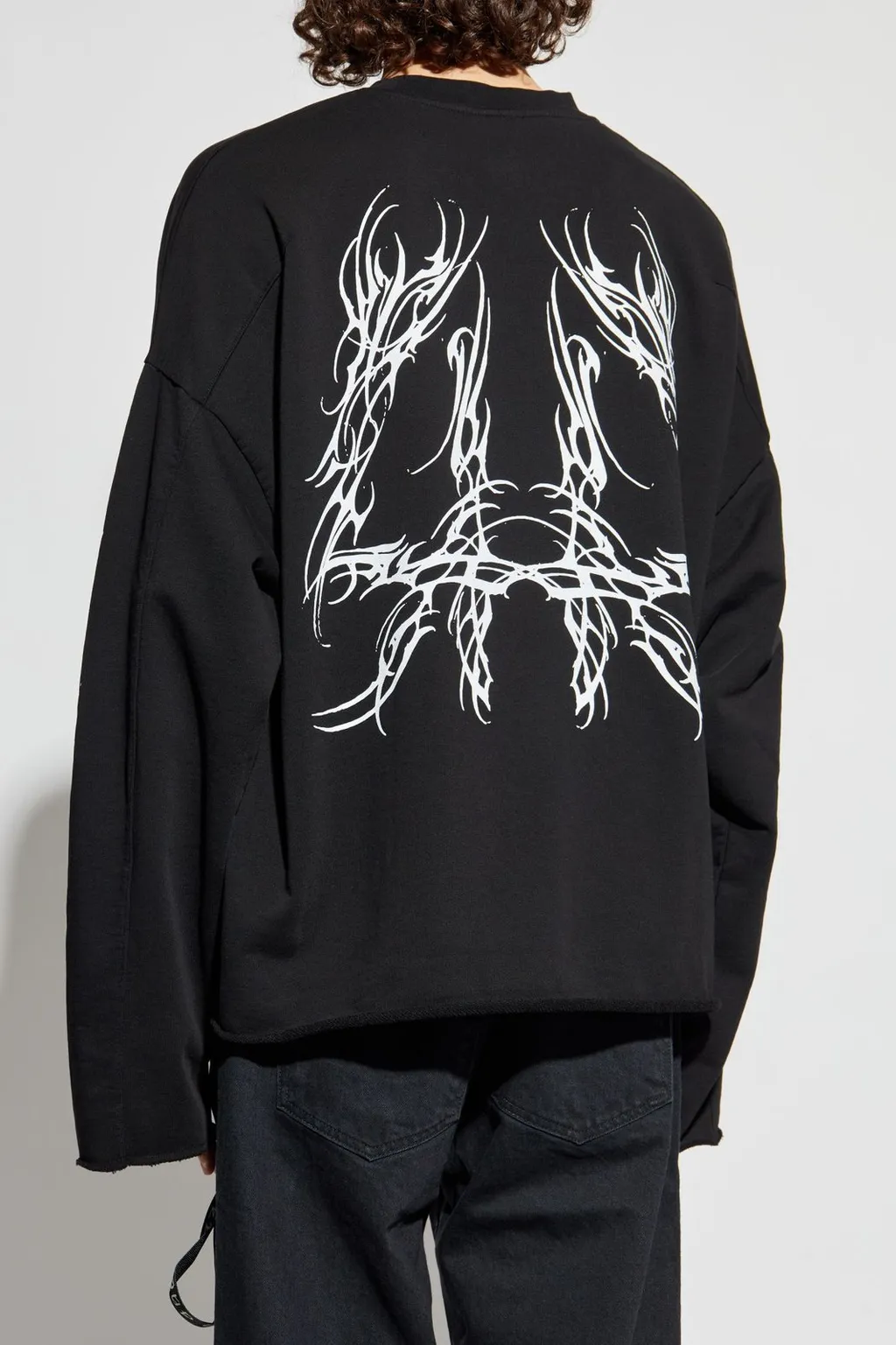 Logo Printed Long-Sleeved T-Shirt