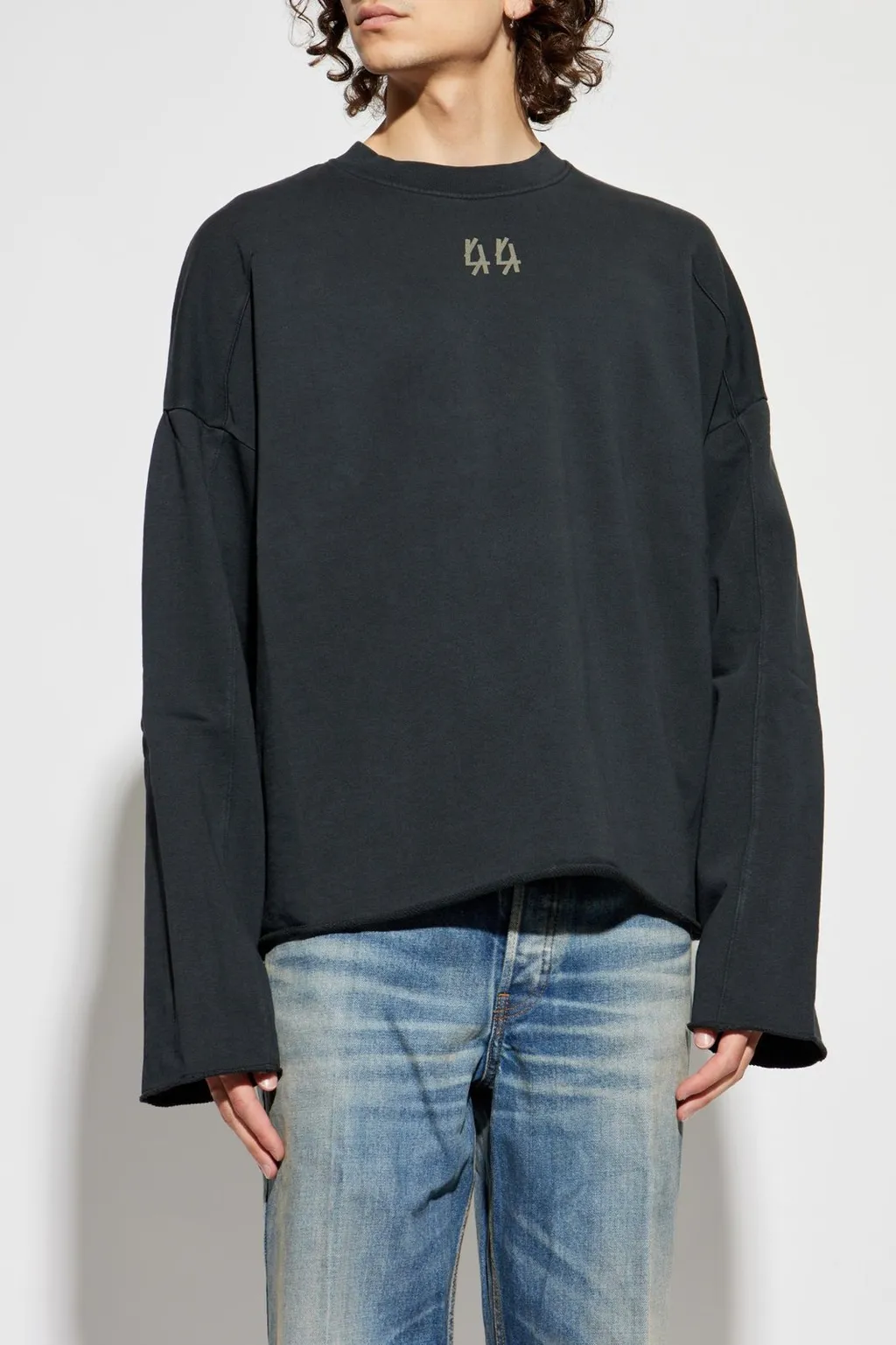 Logo Printed Long-Sleeved T-Shirt