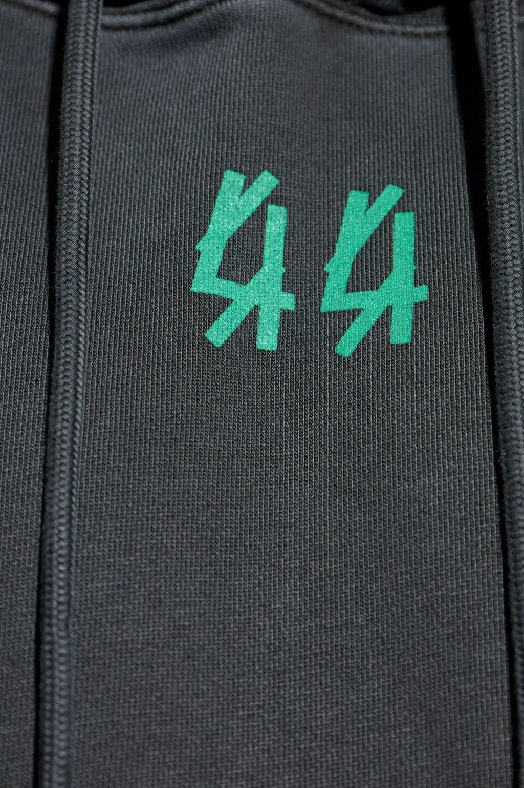Logo Printed Sleeveless Drawstring Hoodie