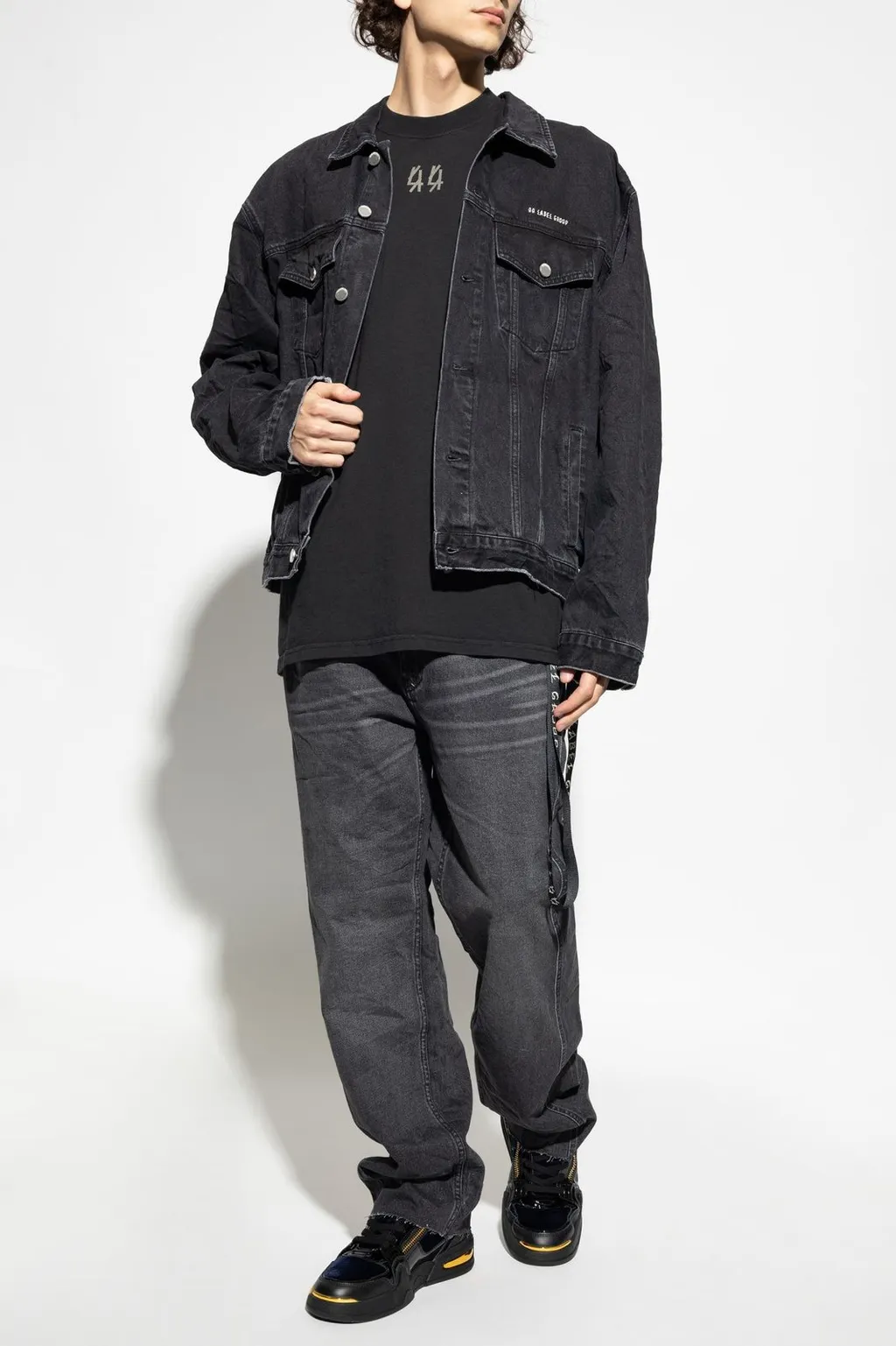 Distressed Denim Jacket