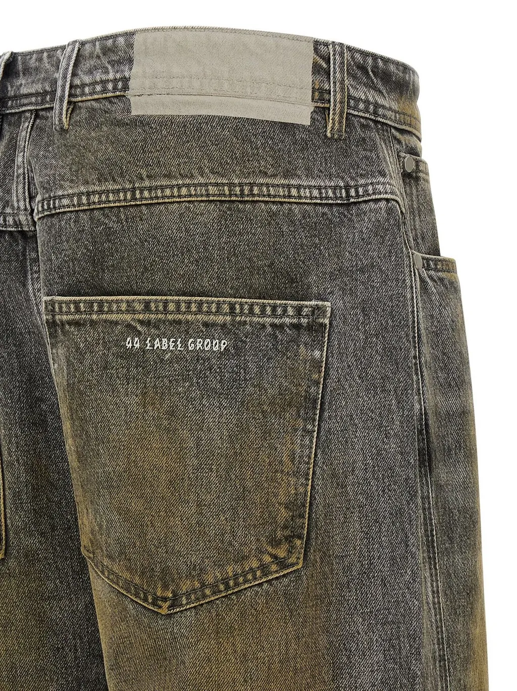 Soil Used-Effect Jeans