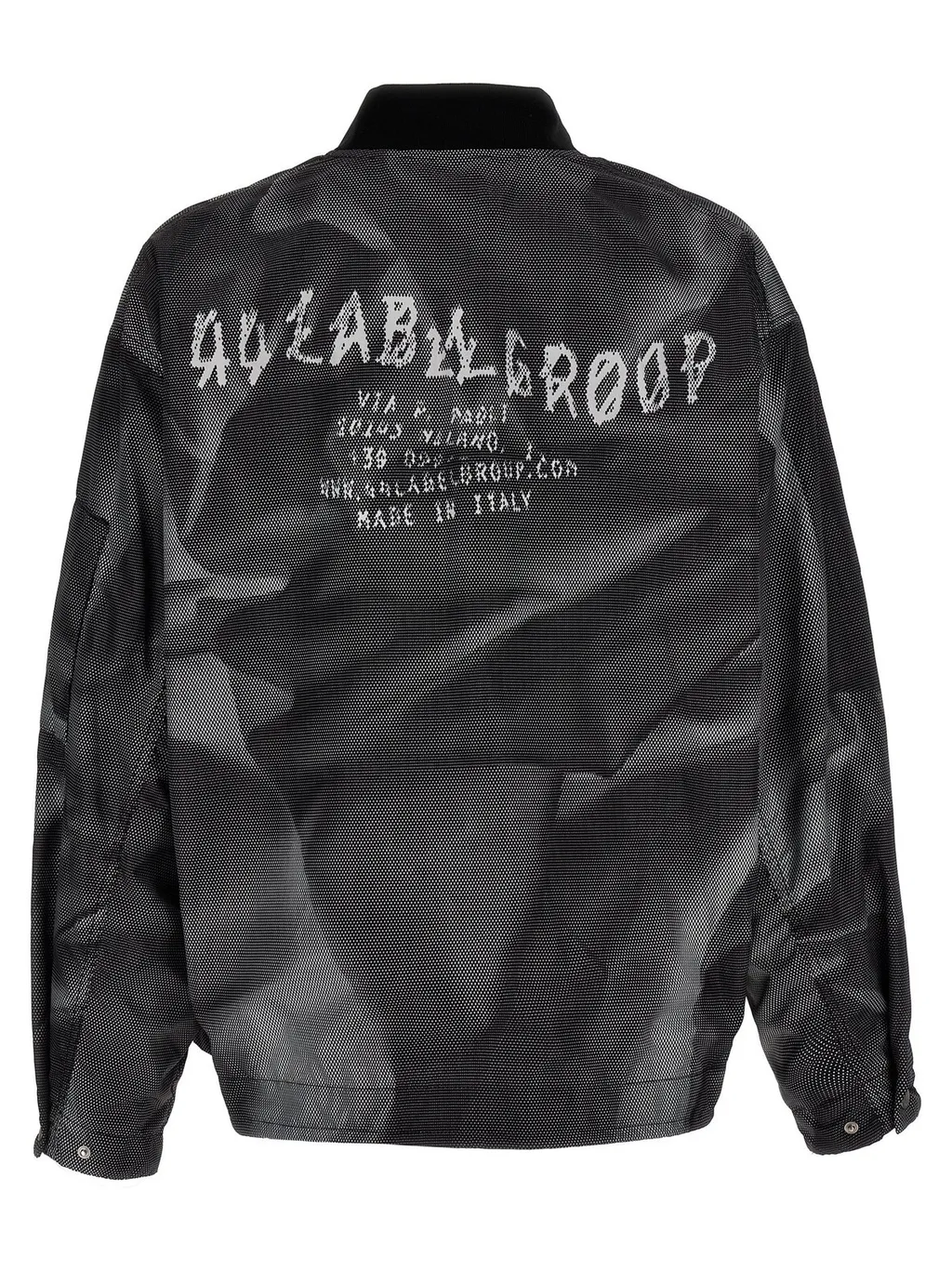 Crinkle Zip-Up Bomber Jacket