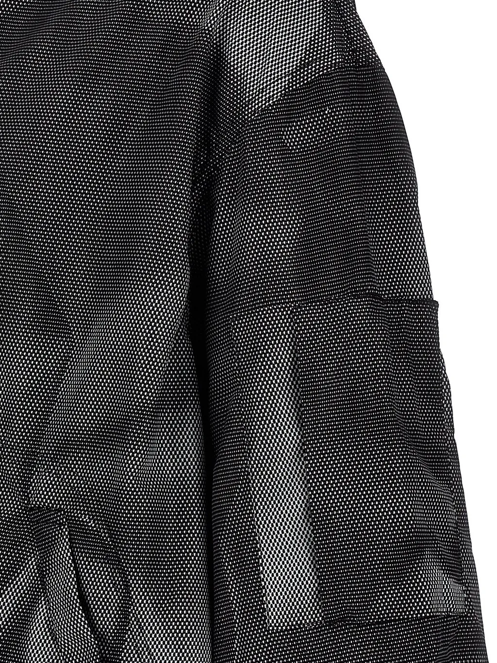 Crinkle Zip-Up Bomber Jacket