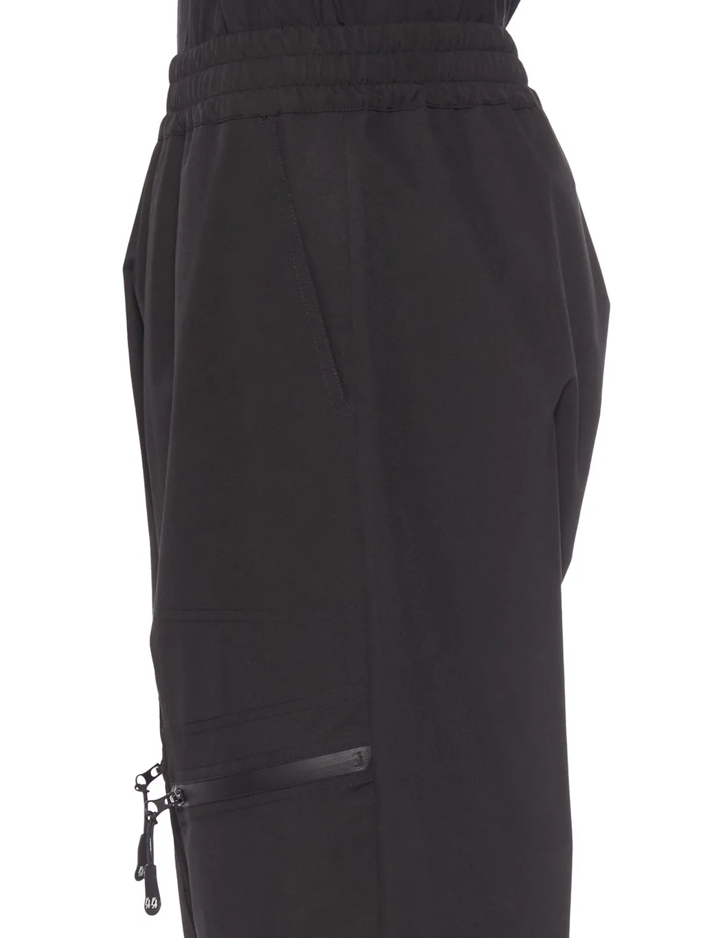 Logo Patch Straight-Leg Trousers