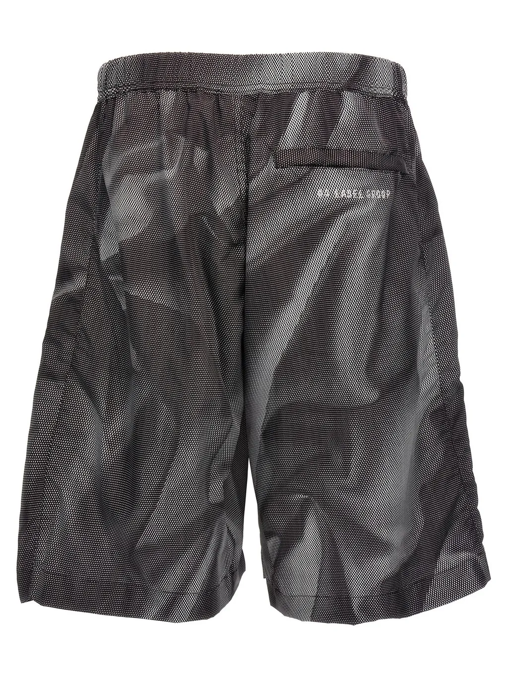 Crinkle Bermuda Shorts