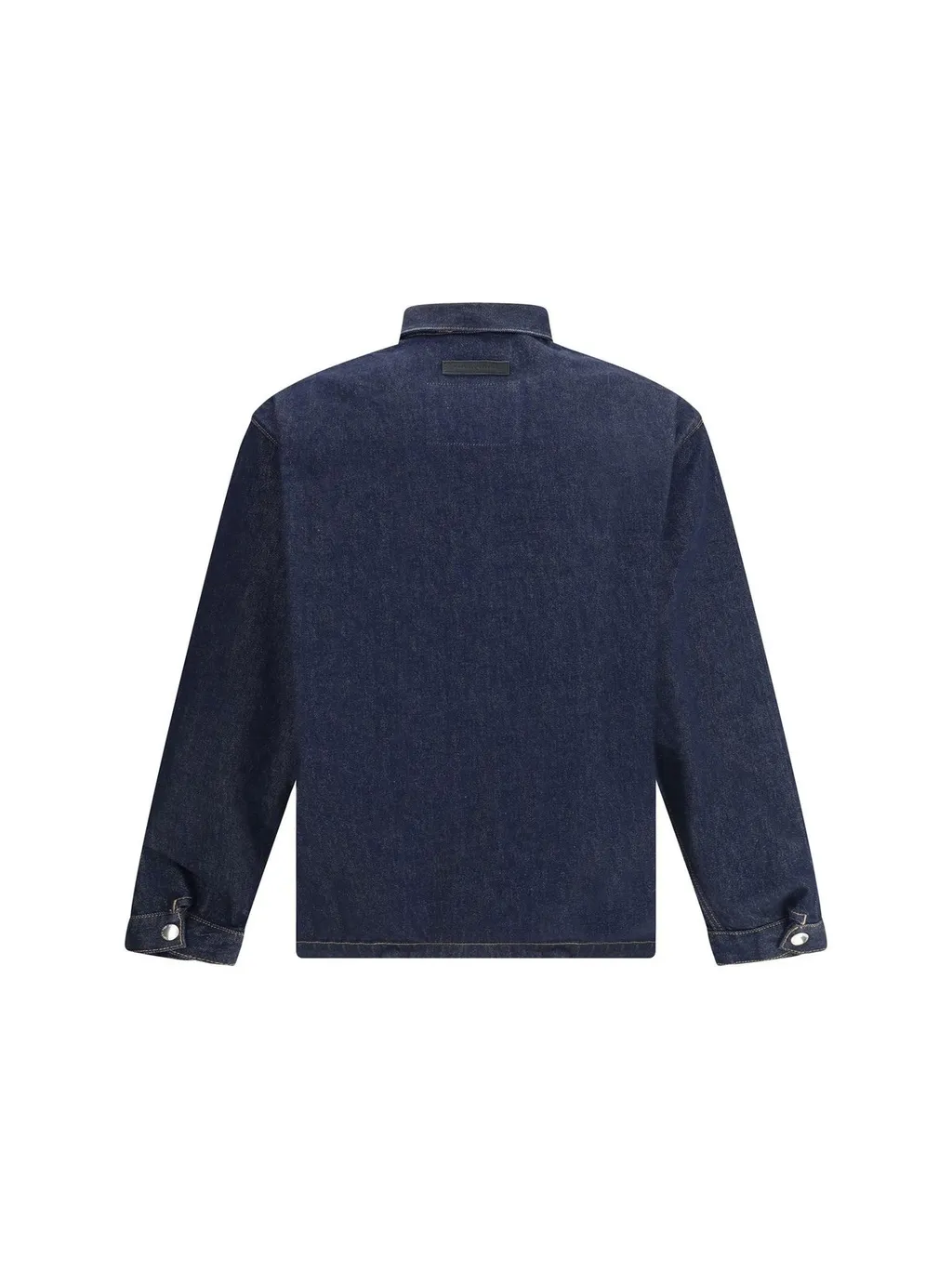 Snap-Closure Denim Shirt