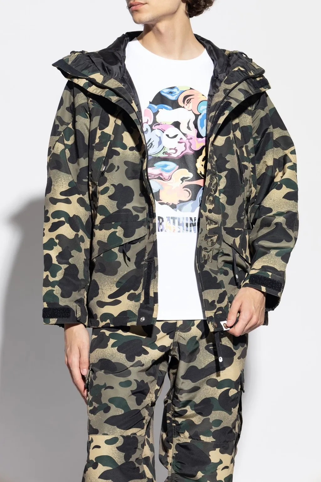 Camouflage Hooded Jacket