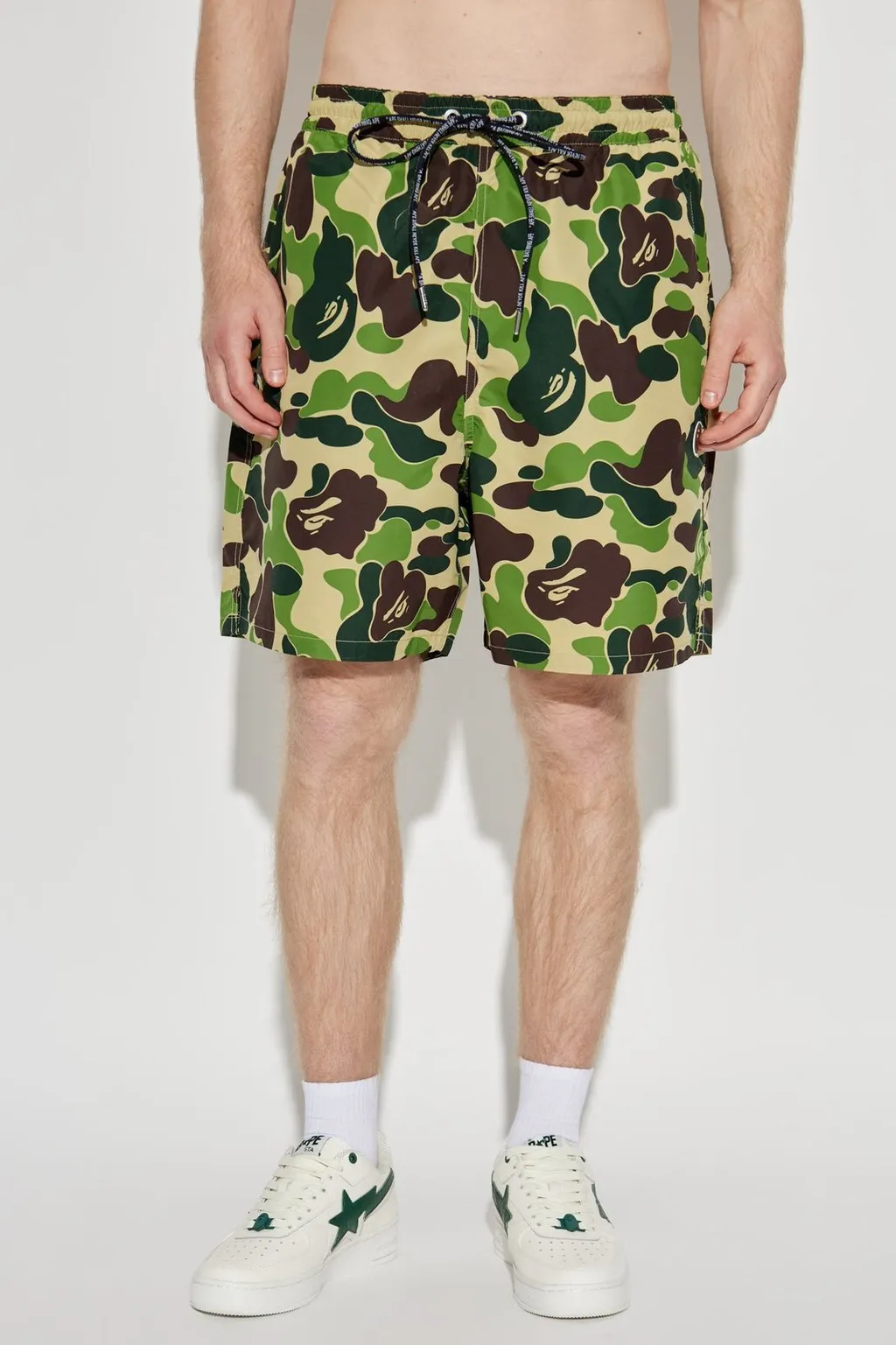 Camo Print Shorts