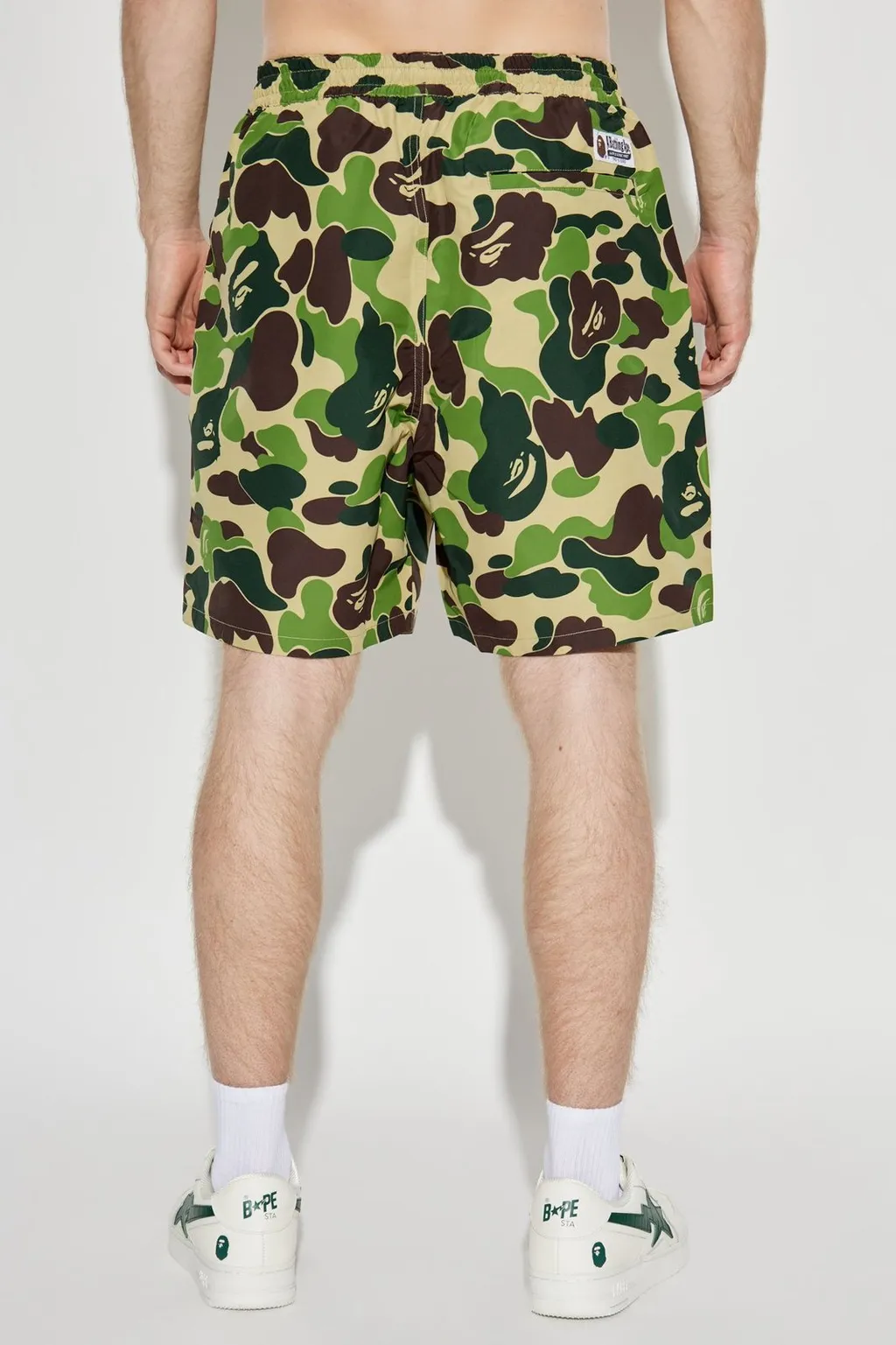 Camo Print Shorts